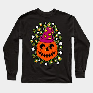 Pumpkin Wizard Long Sleeve T-Shirt